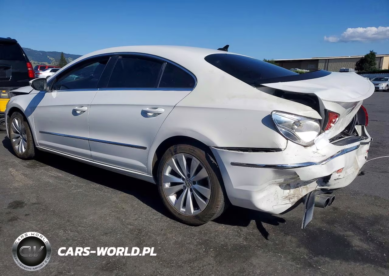 2012 Volkswagen Cc Sport VIN:WVWMP7AN2CE534673 - 2