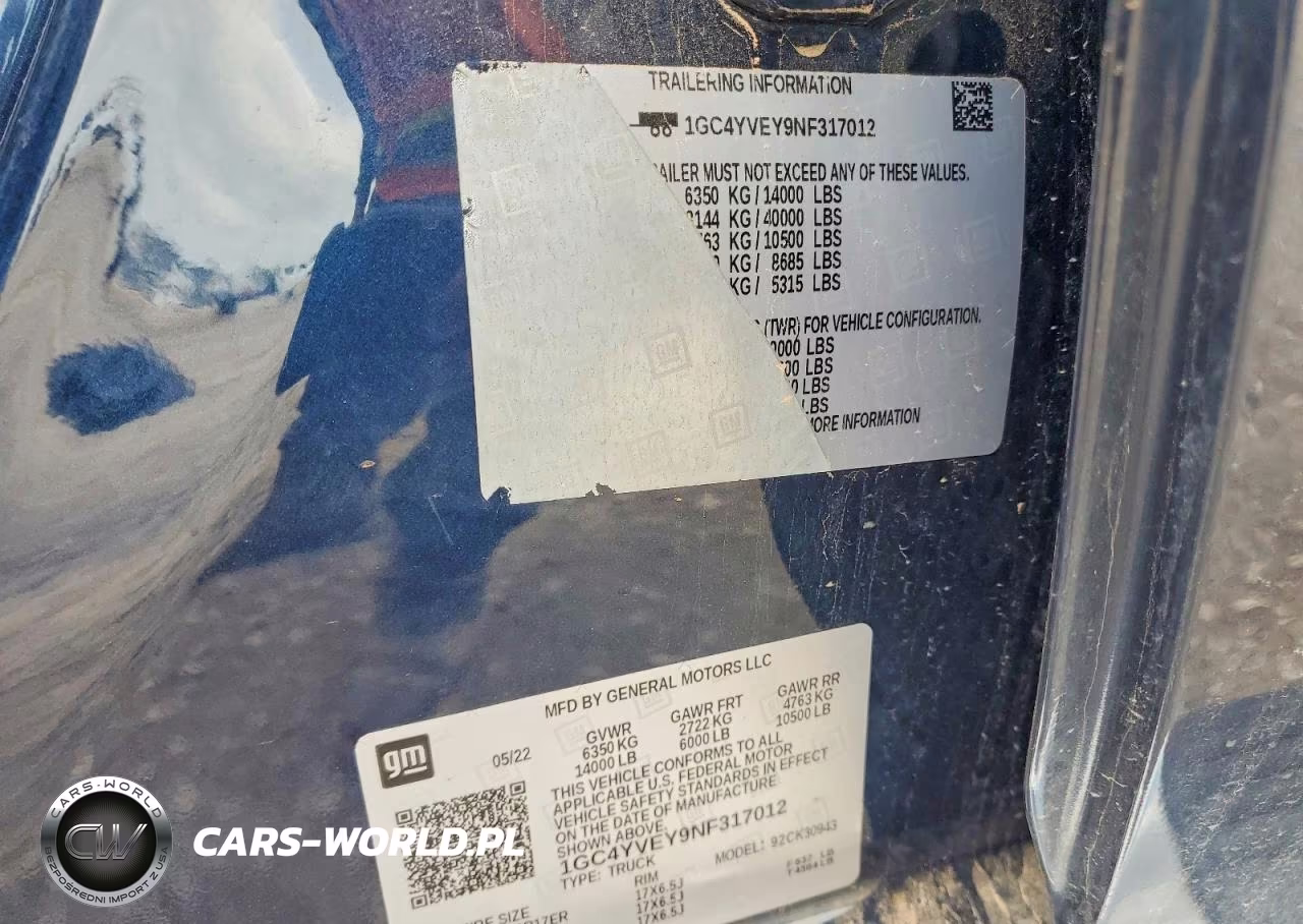 2022 Chevrolet Silverado K3500 High Country VIN:1GC4YVEY9NF317012 - 12