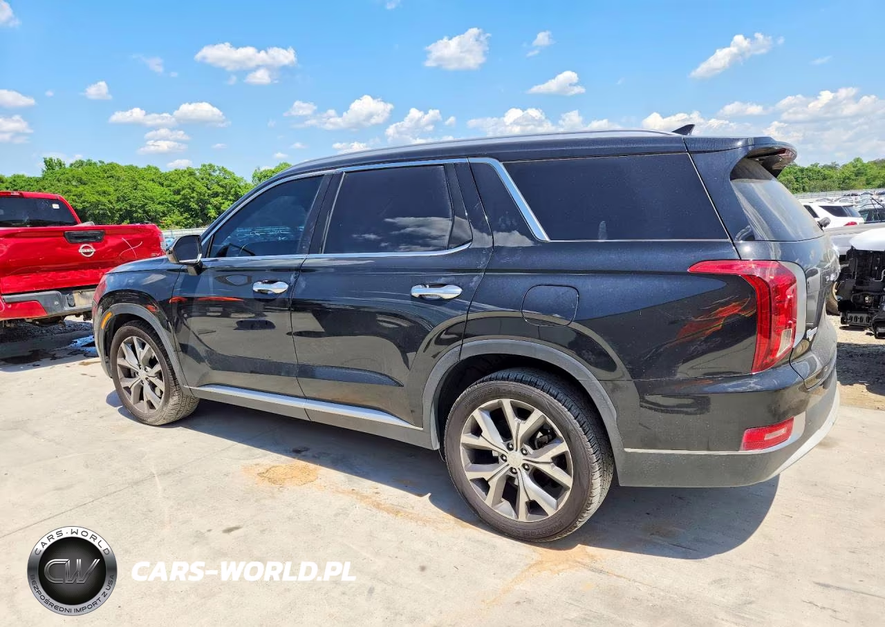 2021 Hyundai Palisade Sel VIN:KM8R44HE4MU244196 - 2
