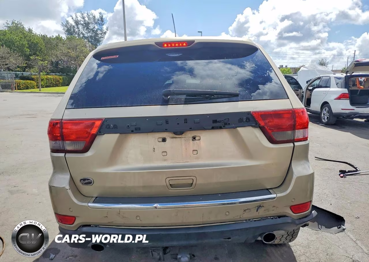 2011 Jeep Grand Cherokee Overland VIN:1J4RS6GT8BC626542 - 6