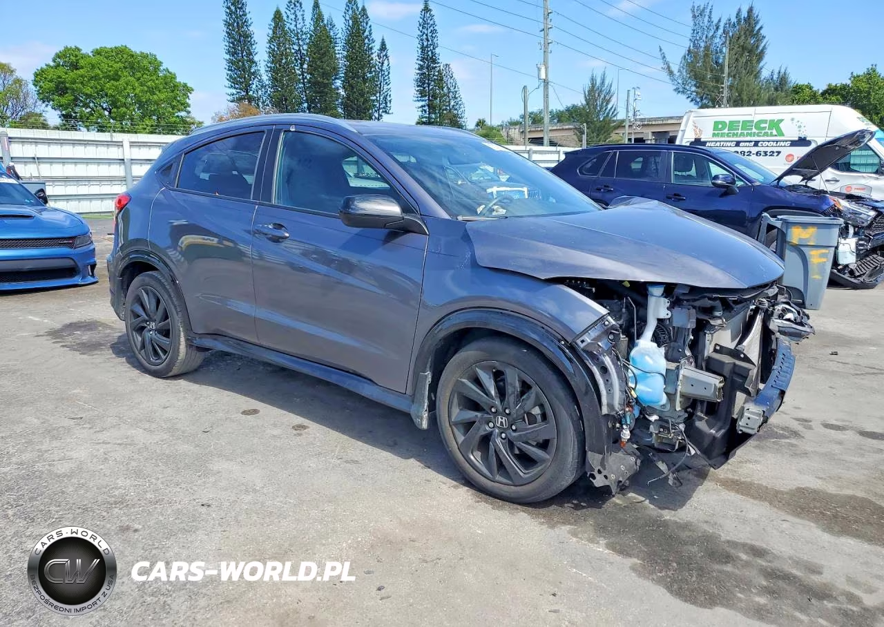2021 Honda Hr-V Sport VIN:3CZRU5H15MM732109 - 4