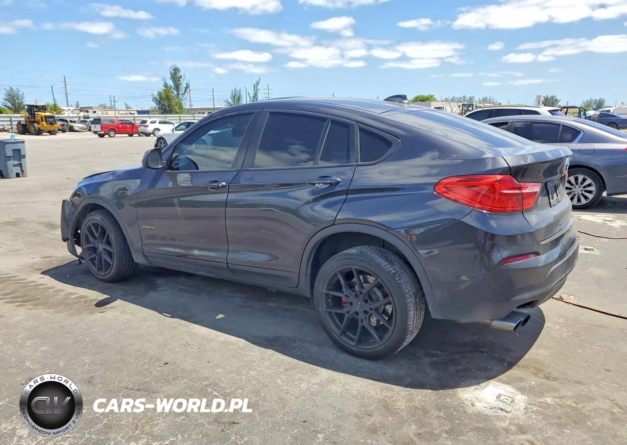 2015 BMW X4 xDrive28I VIN:5UXXW3C53F0M87482 - 2