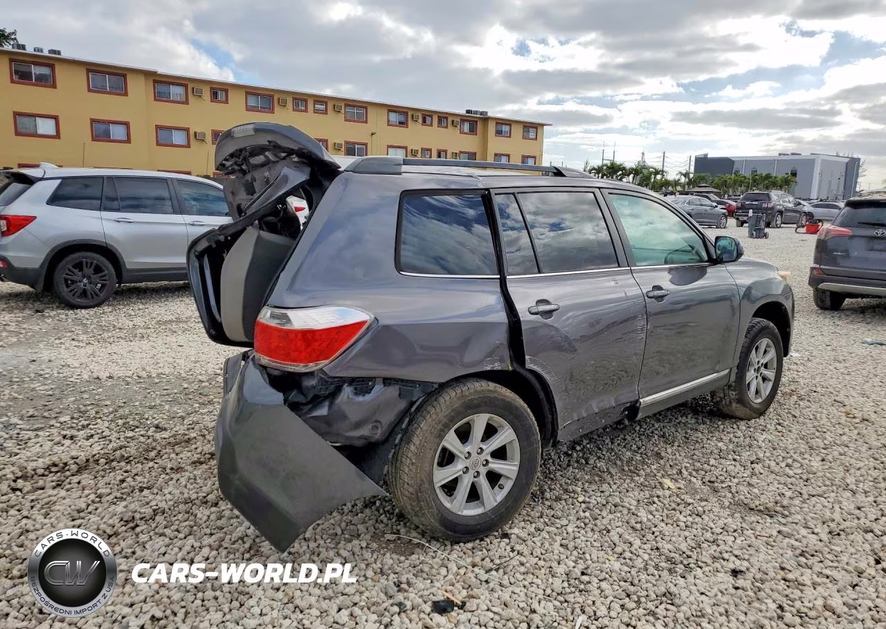 2012 Toyota Highlander Base VIN:5TDZA3EH6CS030111 - 3