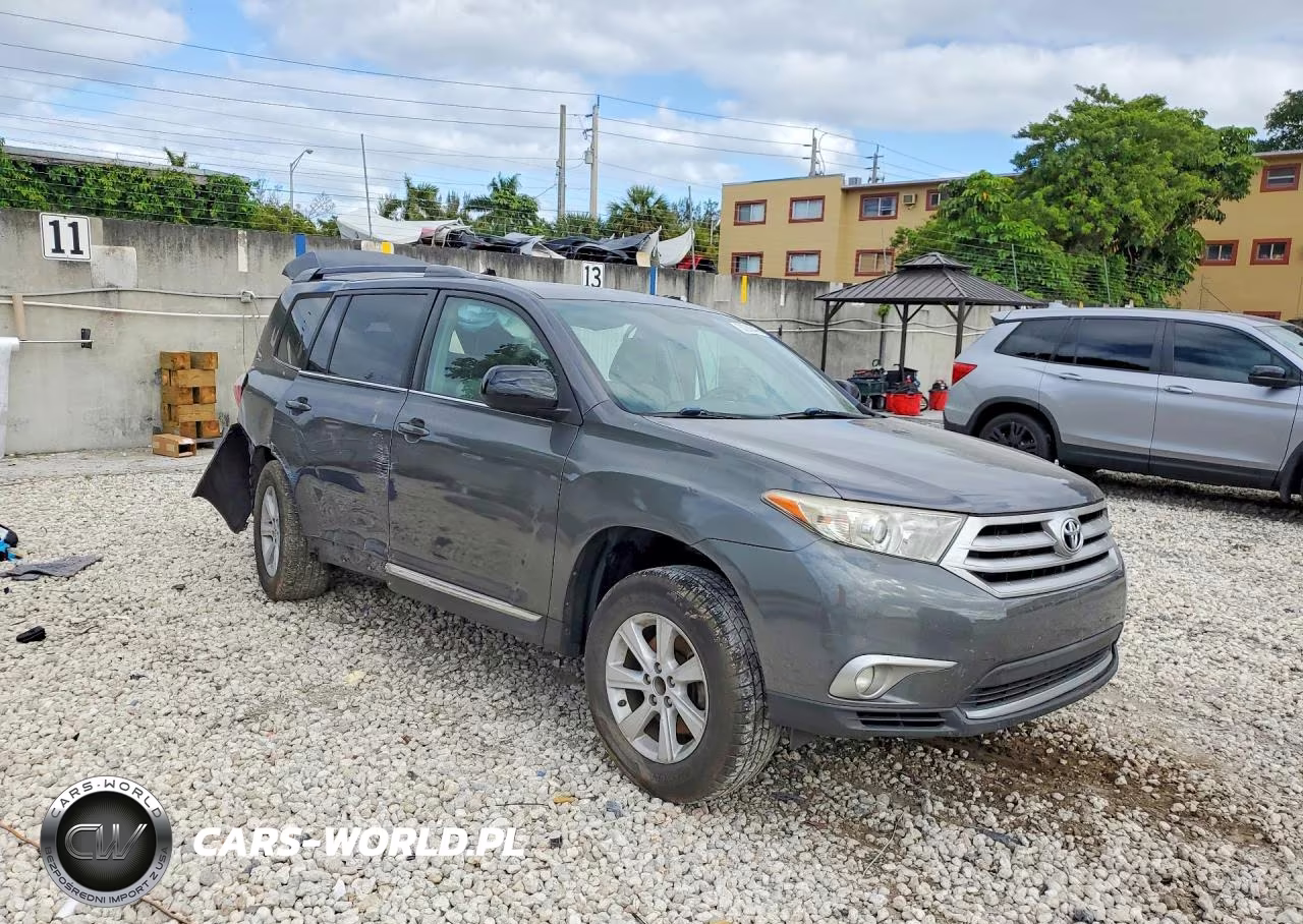 2012 Toyota Highlander Base VIN:5TDZA3EH6CS030111 - 4