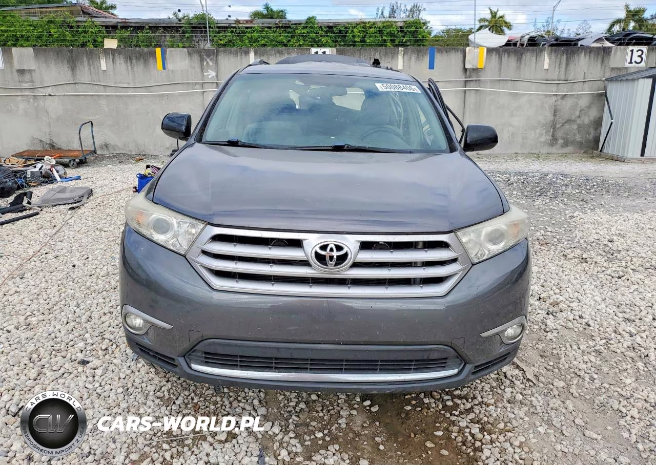 2012 Toyota Highlander Base VIN:5TDZA3EH6CS030111 - 5