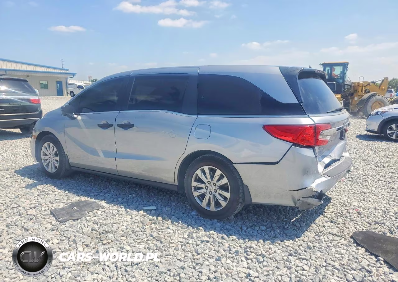2019 Honda Odyssey Lx VIN:5FNRL6H25KB077300 - 2