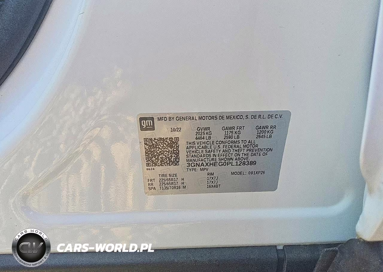 2023 Chevrolet Equinox Ls VIN:3GNAXHEG0PL128389 - 13