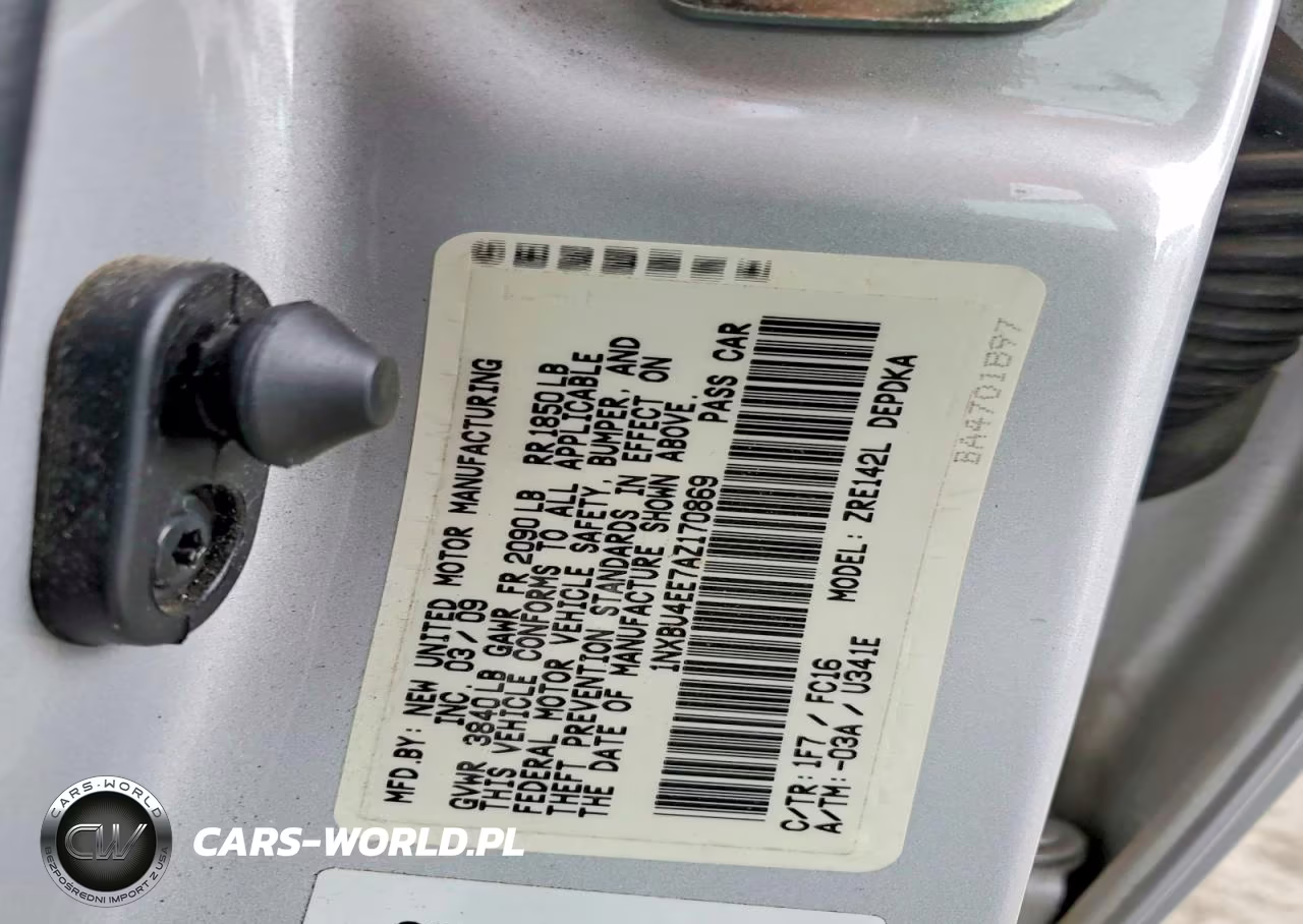 2010 Toyota Corolla Le VIN:1NXBU4EE7AZ170869 - 12