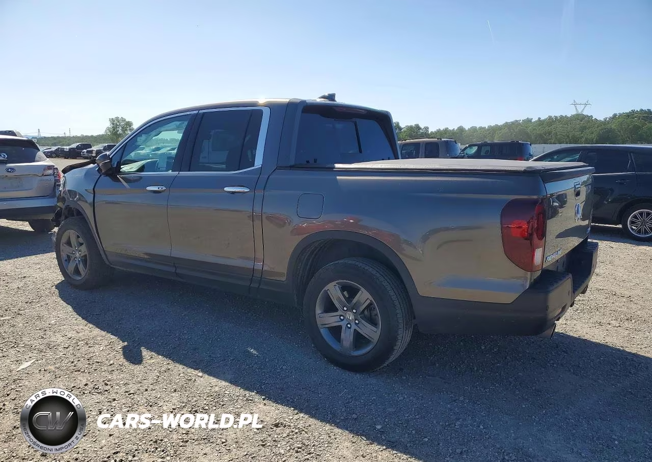 2022 Honda Ridgeline Rtl VIN:5FPYK3F71NB012774 - 2