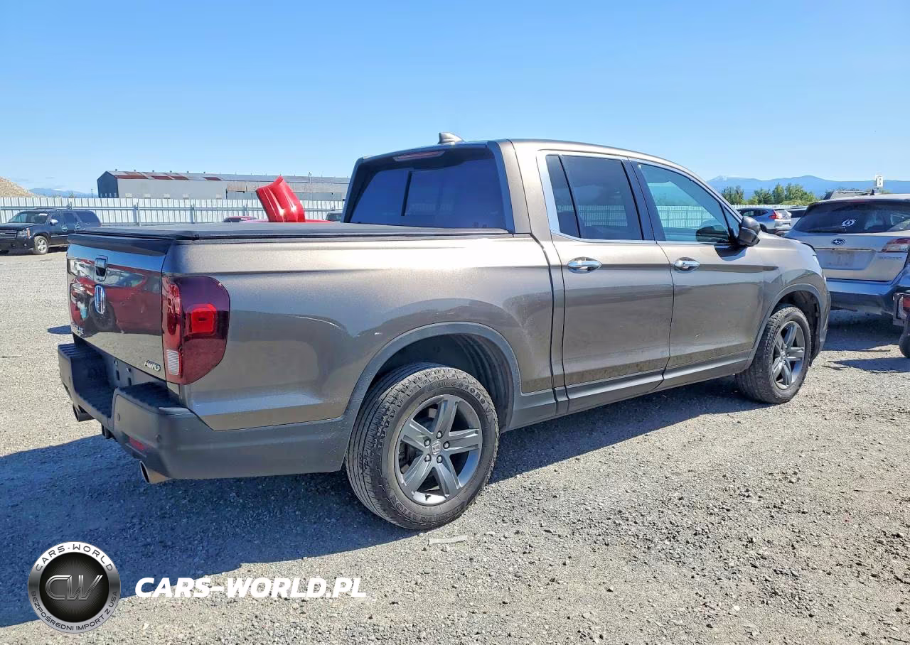 2022 Honda Ridgeline Rtl VIN:5FPYK3F71NB012774 - 3