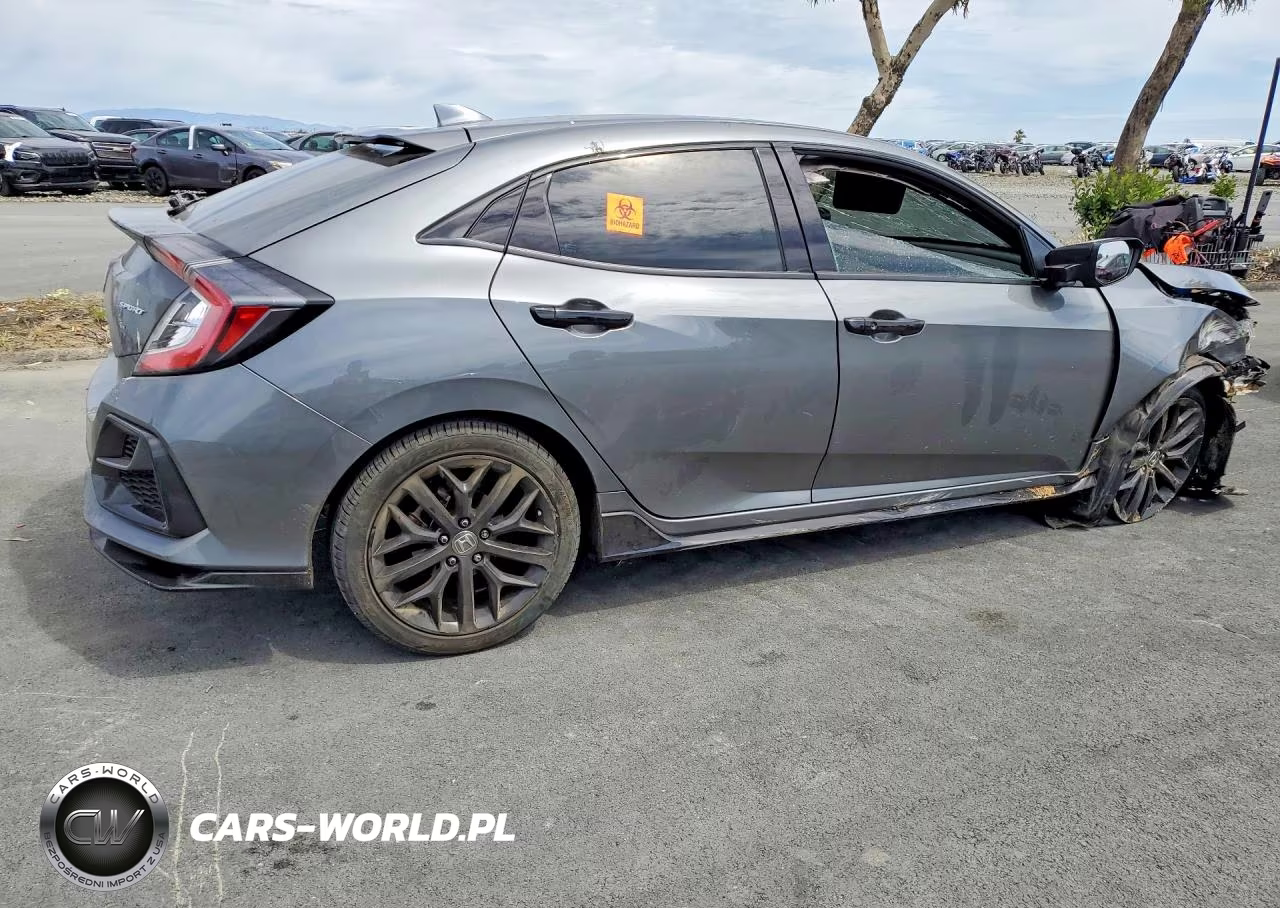 2020 Honda Civic Sport VIN:SHHFK7H49LU410370 - 3