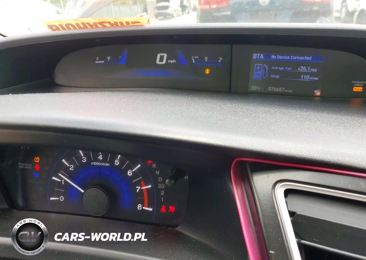 2013 Honda Civic Lx VIN:2HGFB2F52DH590076 - 9