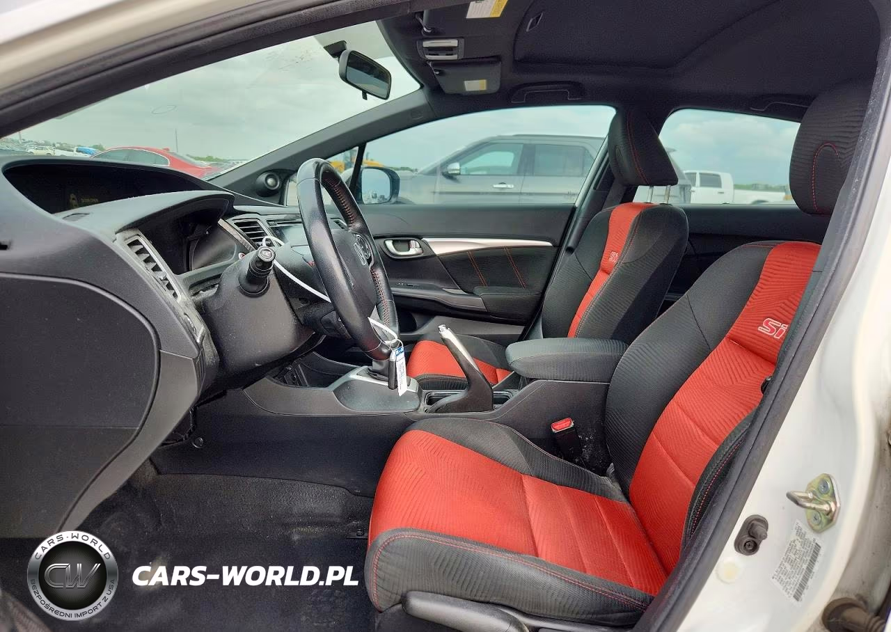 2015 Honda Civic Si VIN:2HGFB6E54FH709936 - 7