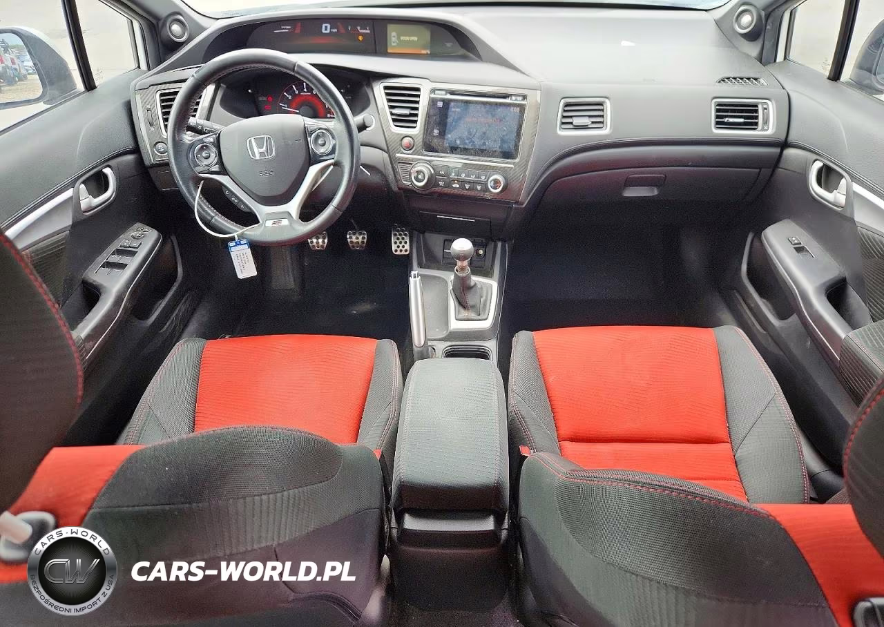 2015 Honda Civic Si VIN:2HGFB6E54FH709936 - 8