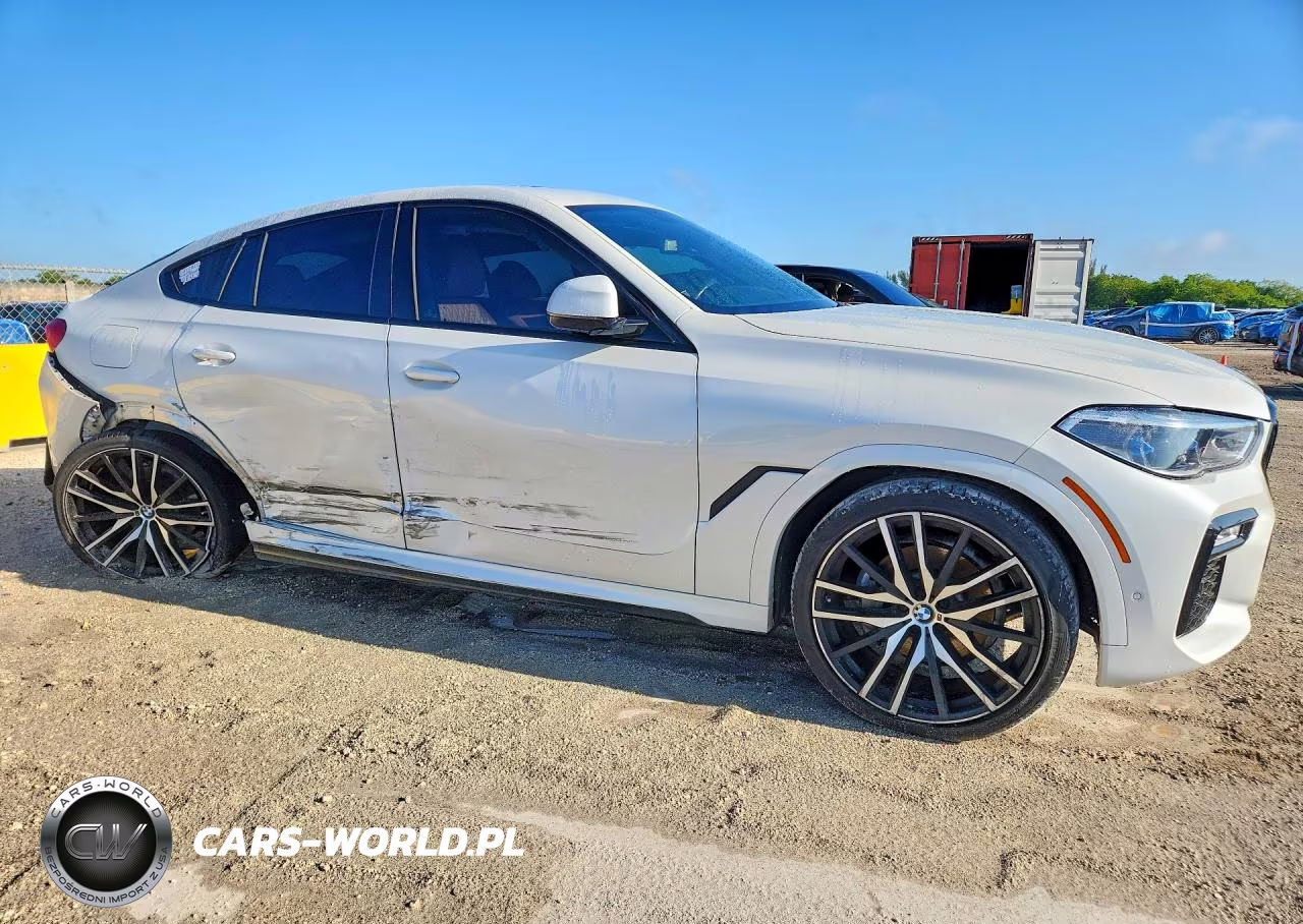 2021 BMW X6 Sdrive 40I VIN:5UXCY4C05M9G14201 - 4