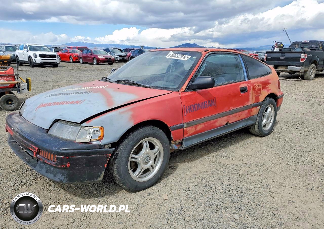 1988 Honda Civic Crx Dx