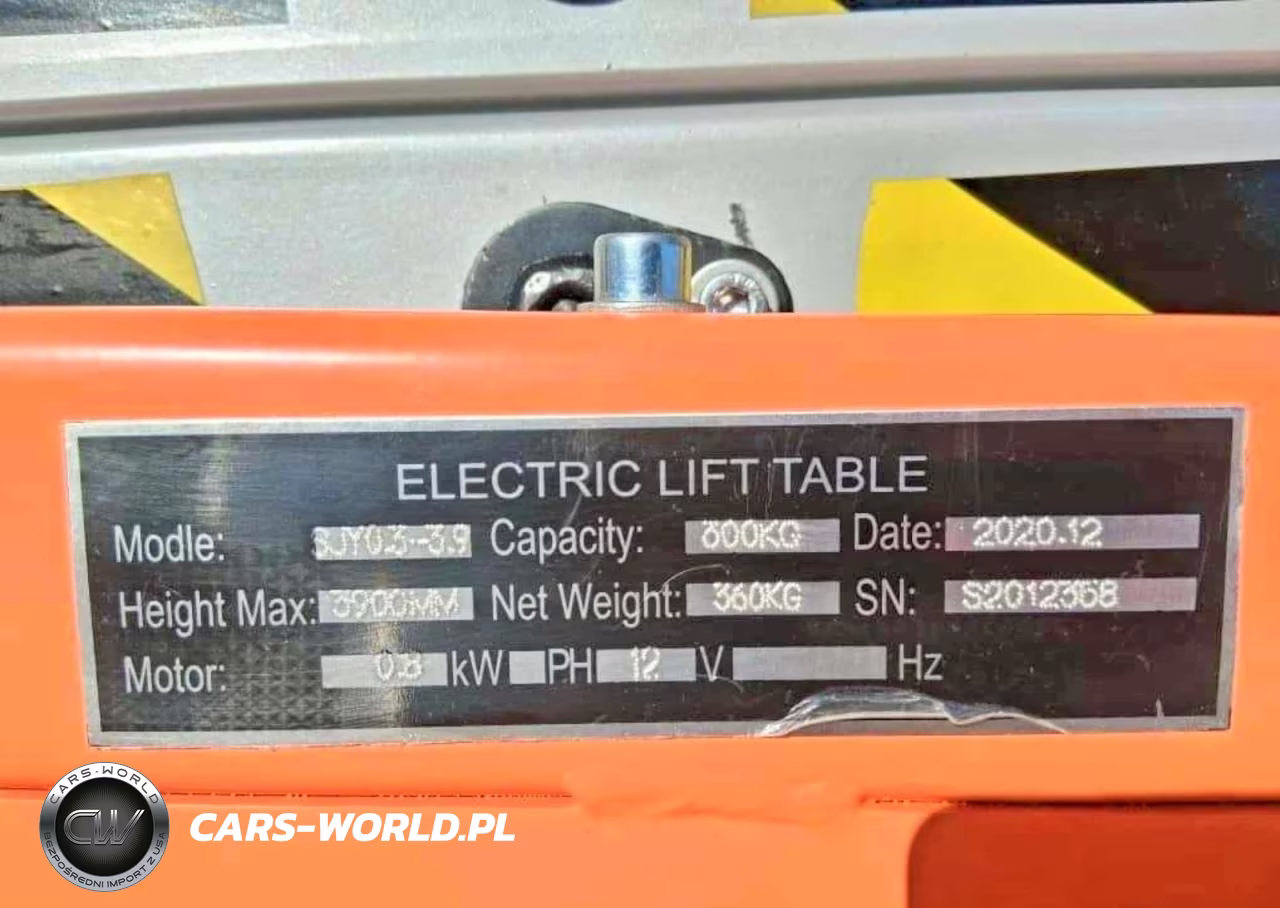 2020 Electric Scissor Lift VIN:SNS2012358 - 10