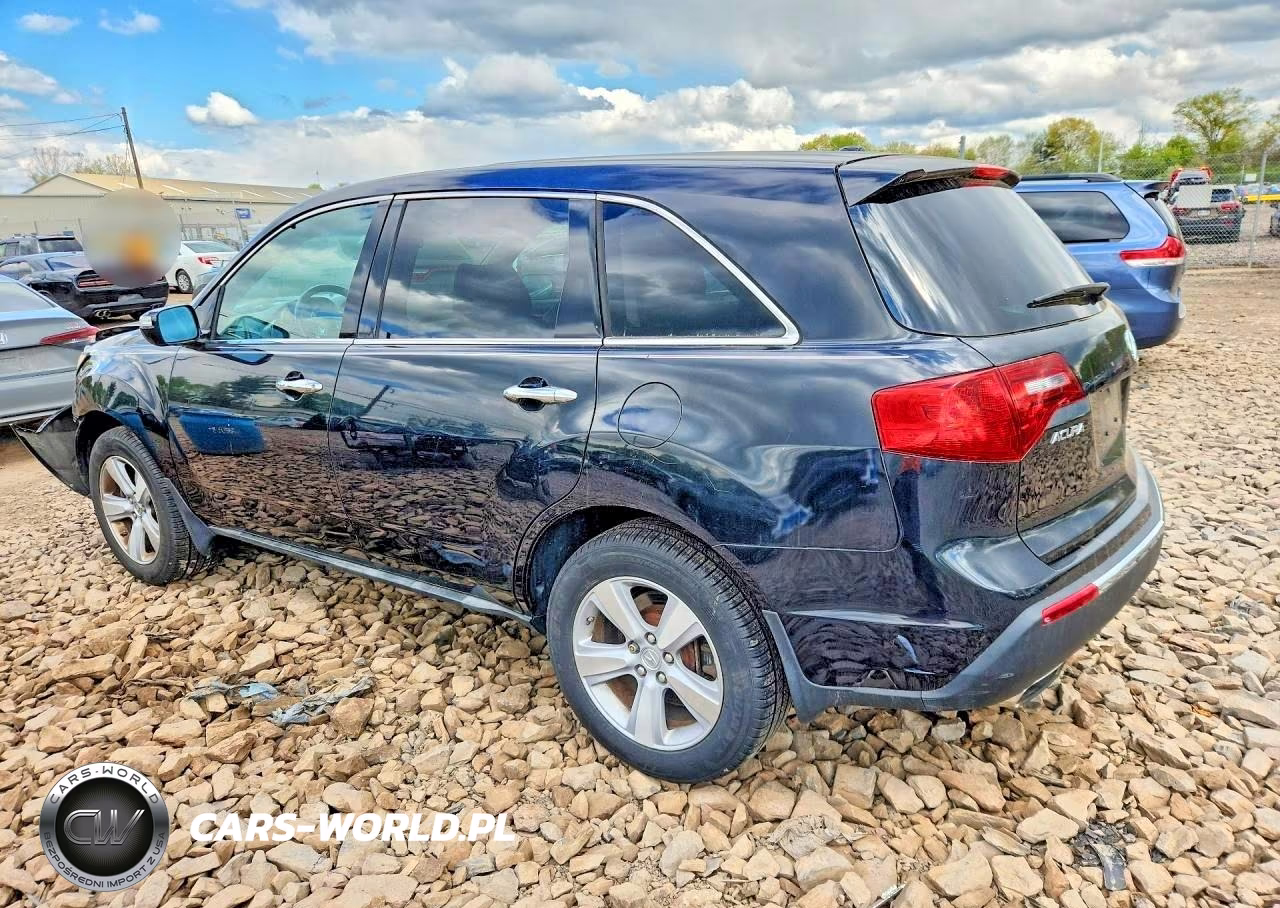 2012 Acura Mdx Technology VIN:2HNYD2H35CH500893 - 2