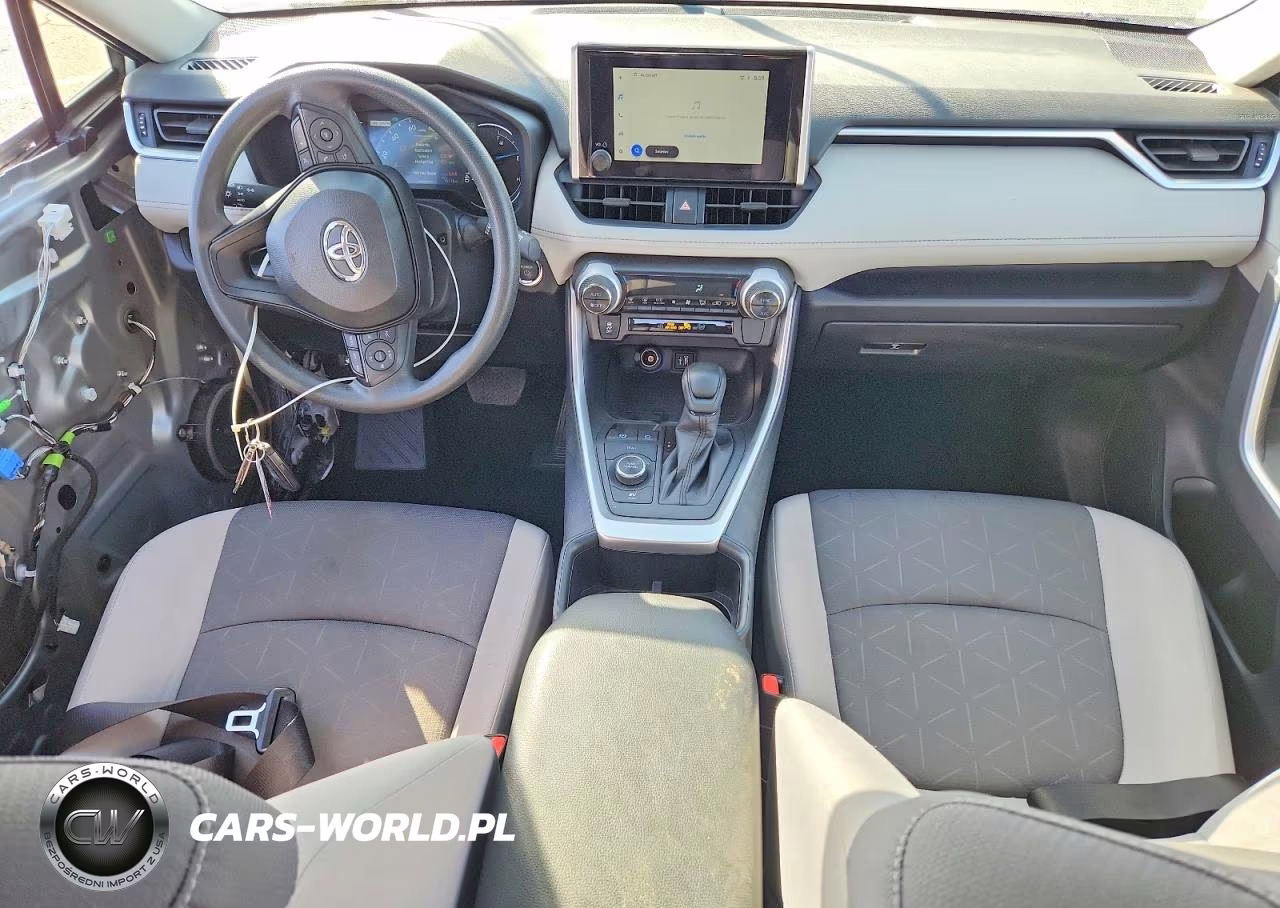 2025 Toyota Rav4 Hybrid Xle VIN:JTMRWRFV7SJ079306 - 8