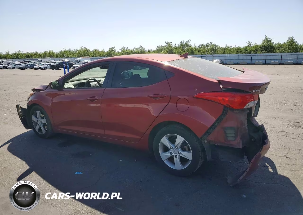 2013 Hyundai Elantra Gls VIN:5NPDH4AE1DH444041 - 2