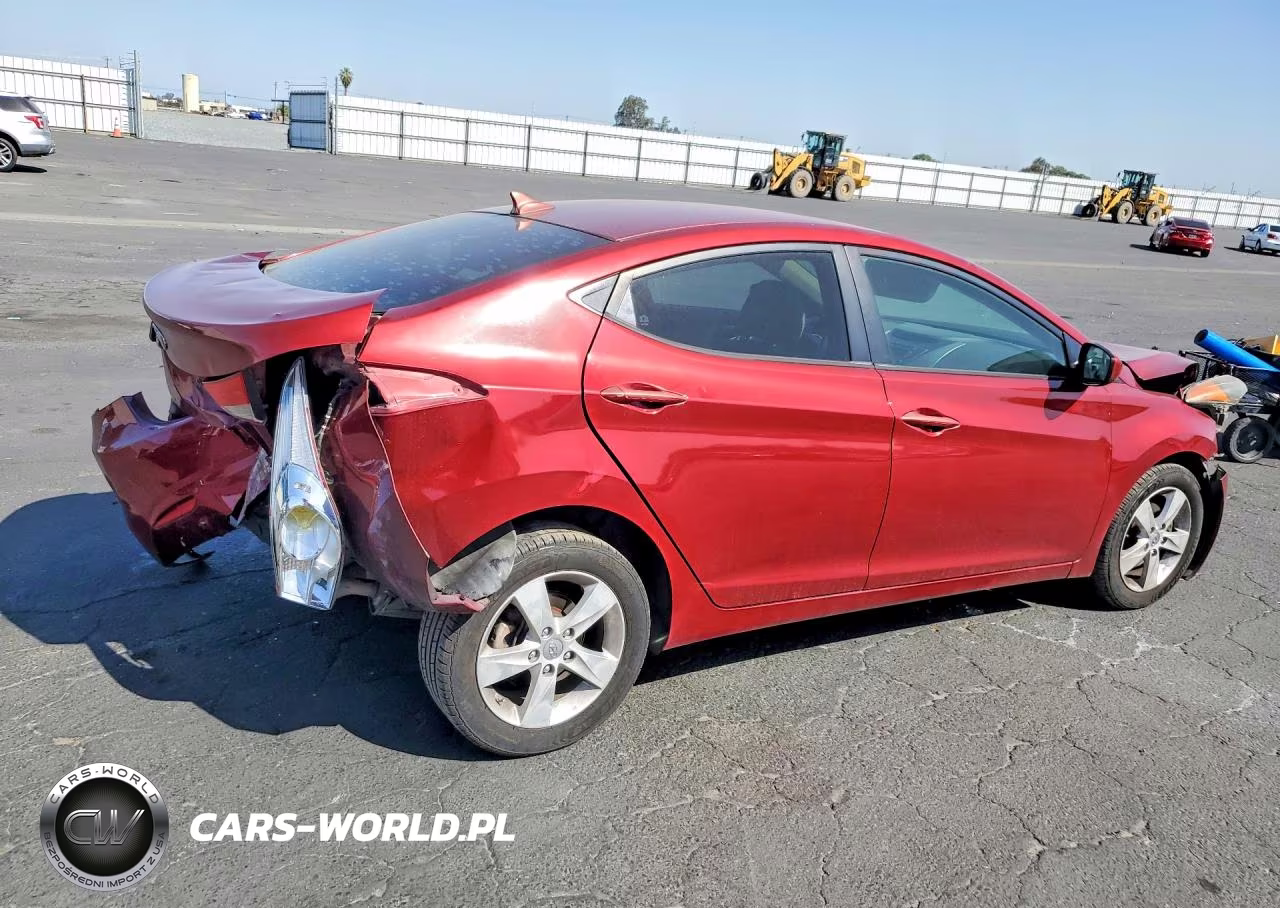 2013 Hyundai Elantra Gls VIN:5NPDH4AE1DH444041 - 3