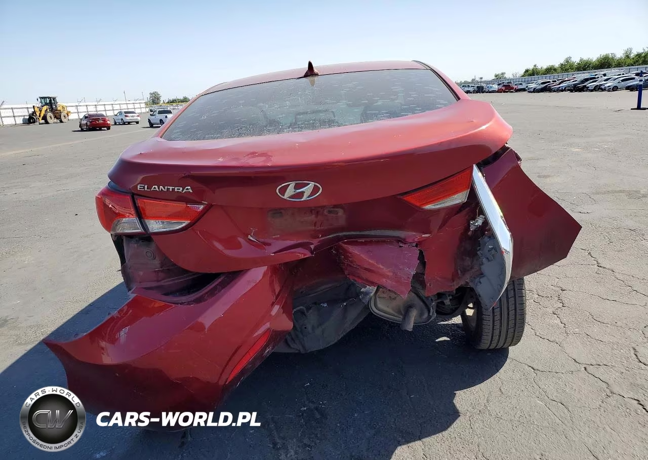 2013 Hyundai Elantra Gls VIN:5NPDH4AE1DH444041 - 6