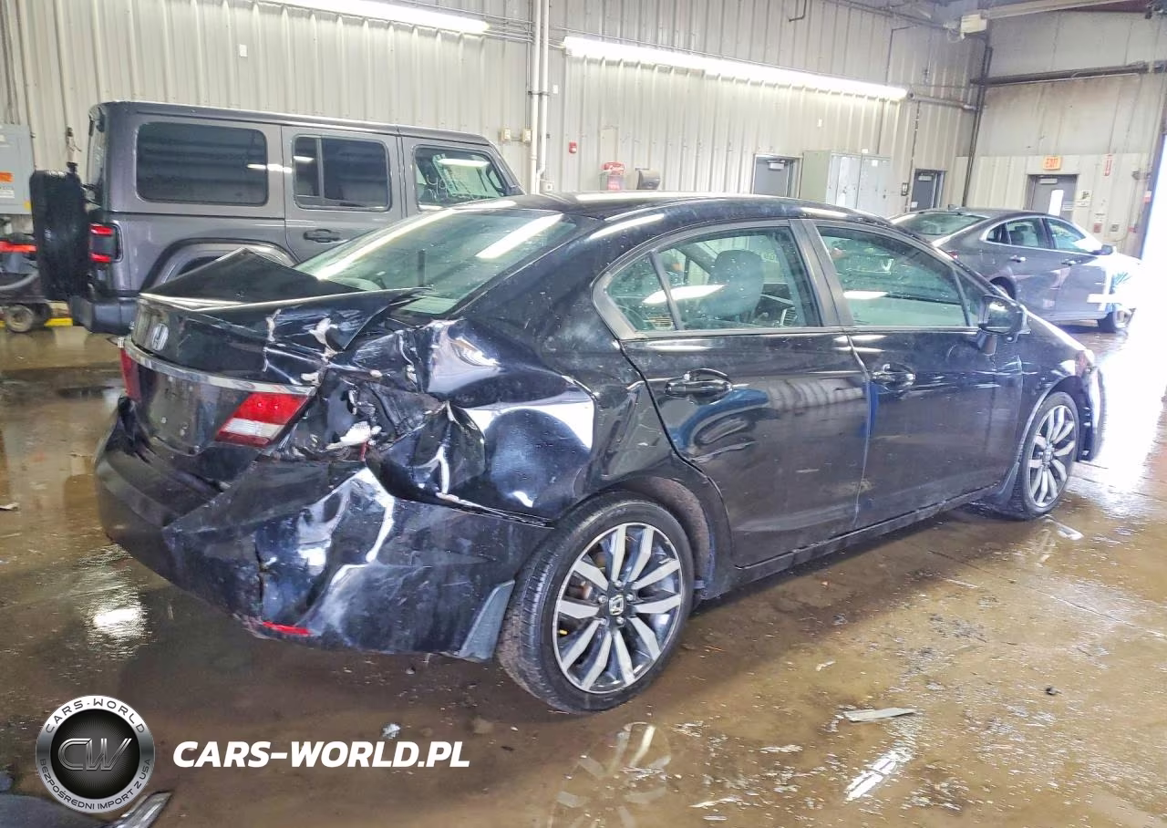 2015 Honda Civic Exl VIN:19XFB2F97FE018775 - 3
