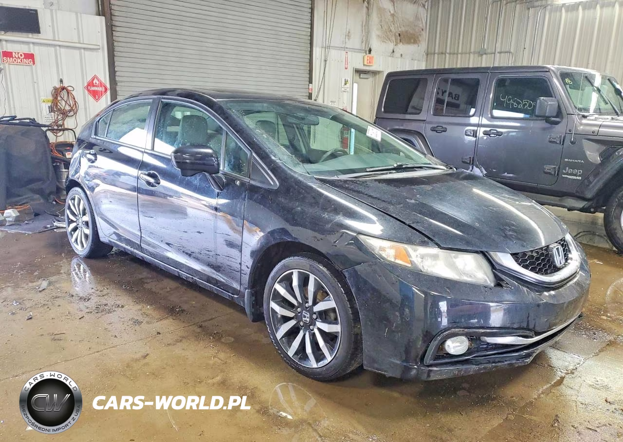 2015 Honda Civic Exl VIN:19XFB2F97FE018775 - 4
