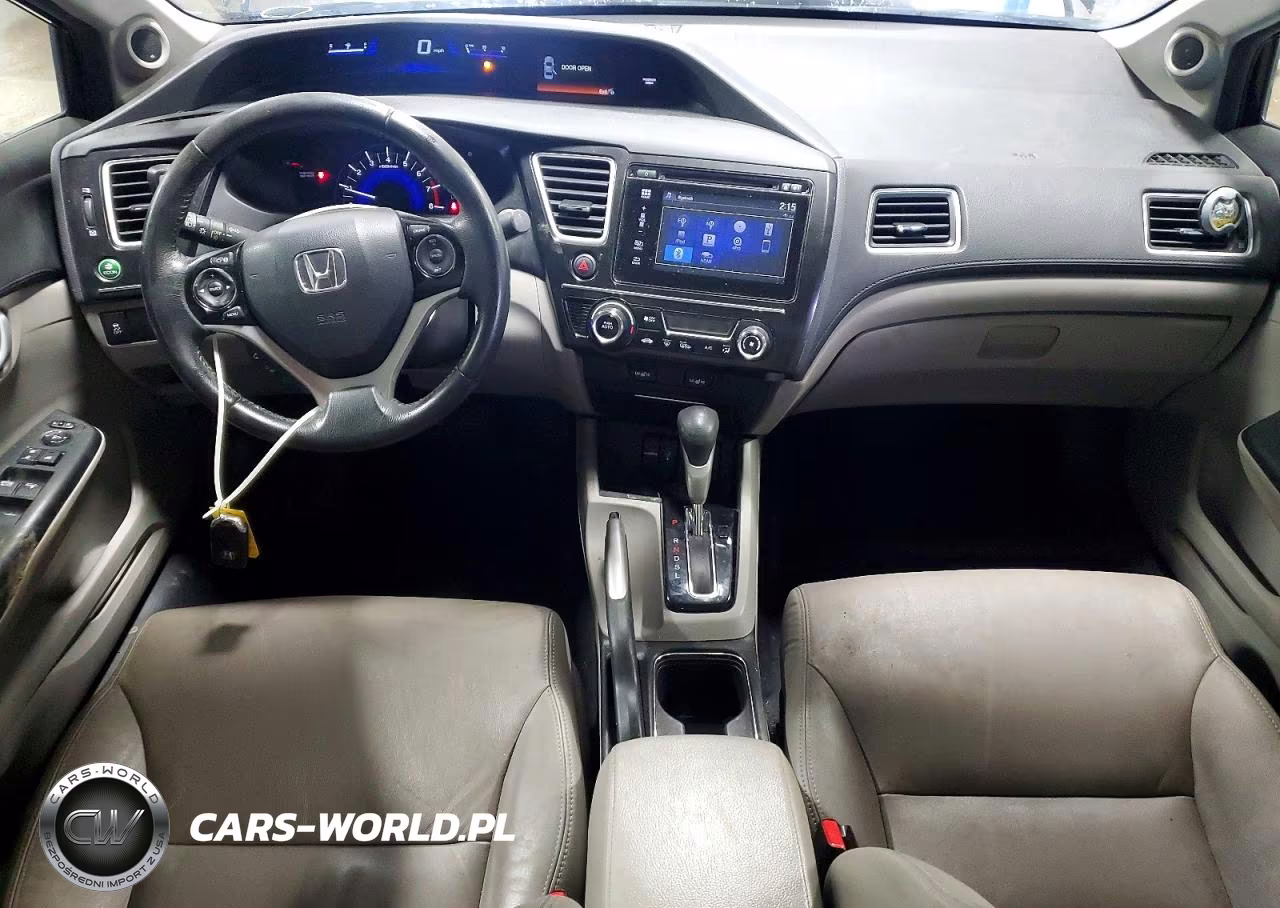 2015 Honda Civic Exl VIN:19XFB2F97FE018775 - 8