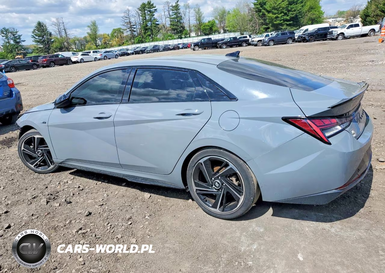 2022 Hyundai Elantra N Line VIN:KMHLR4AF9NU243749 - 2