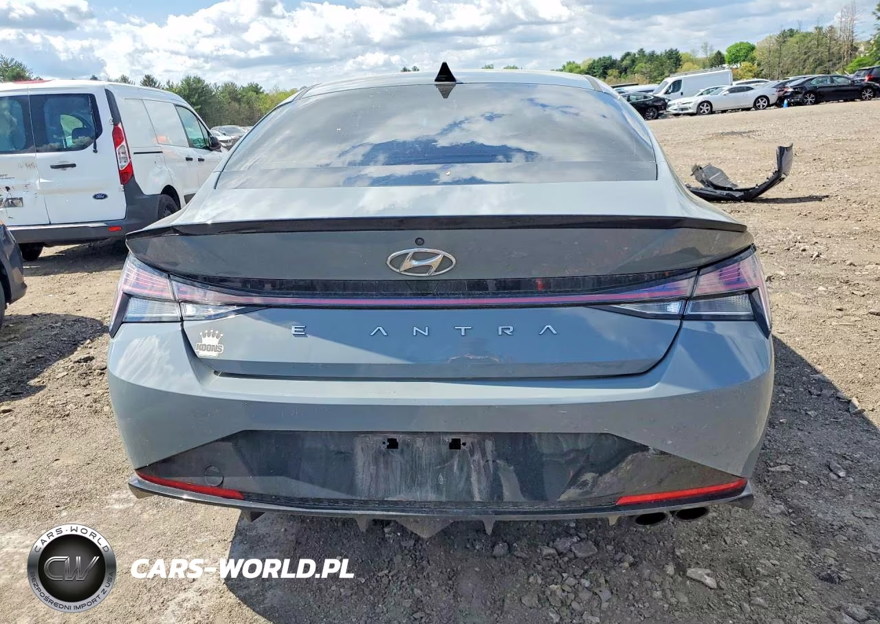 2022 Hyundai Elantra N Line VIN:KMHLR4AF9NU243749 - 6