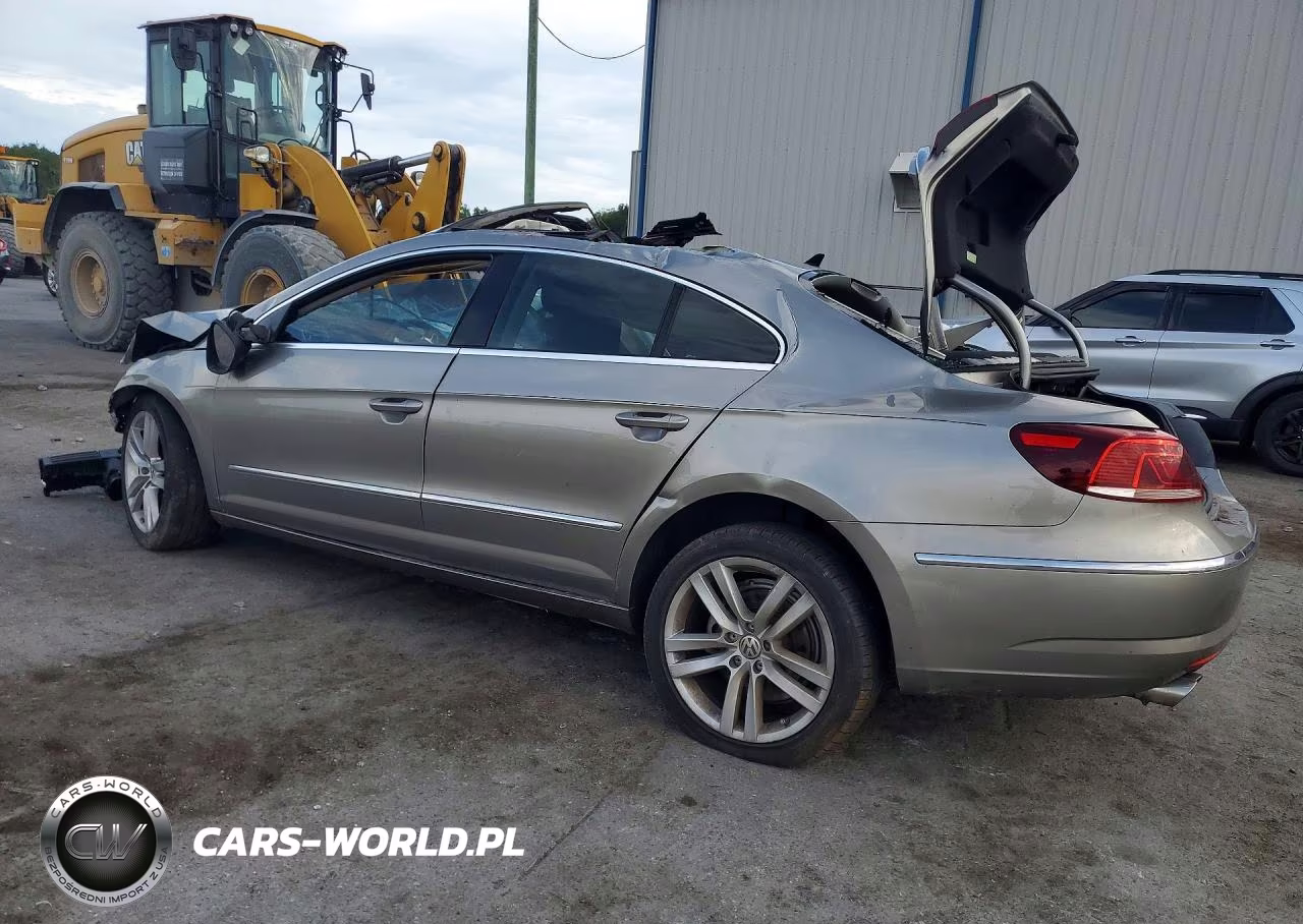 2013 Volkswagen Cc Luxury VIN:WVWRN7AN7DE526968 - 2