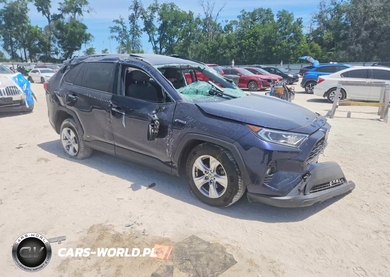 2020 Toyota Rav4 Hybrid Xle VIN:JTMRWRFV2LD067077 - 4