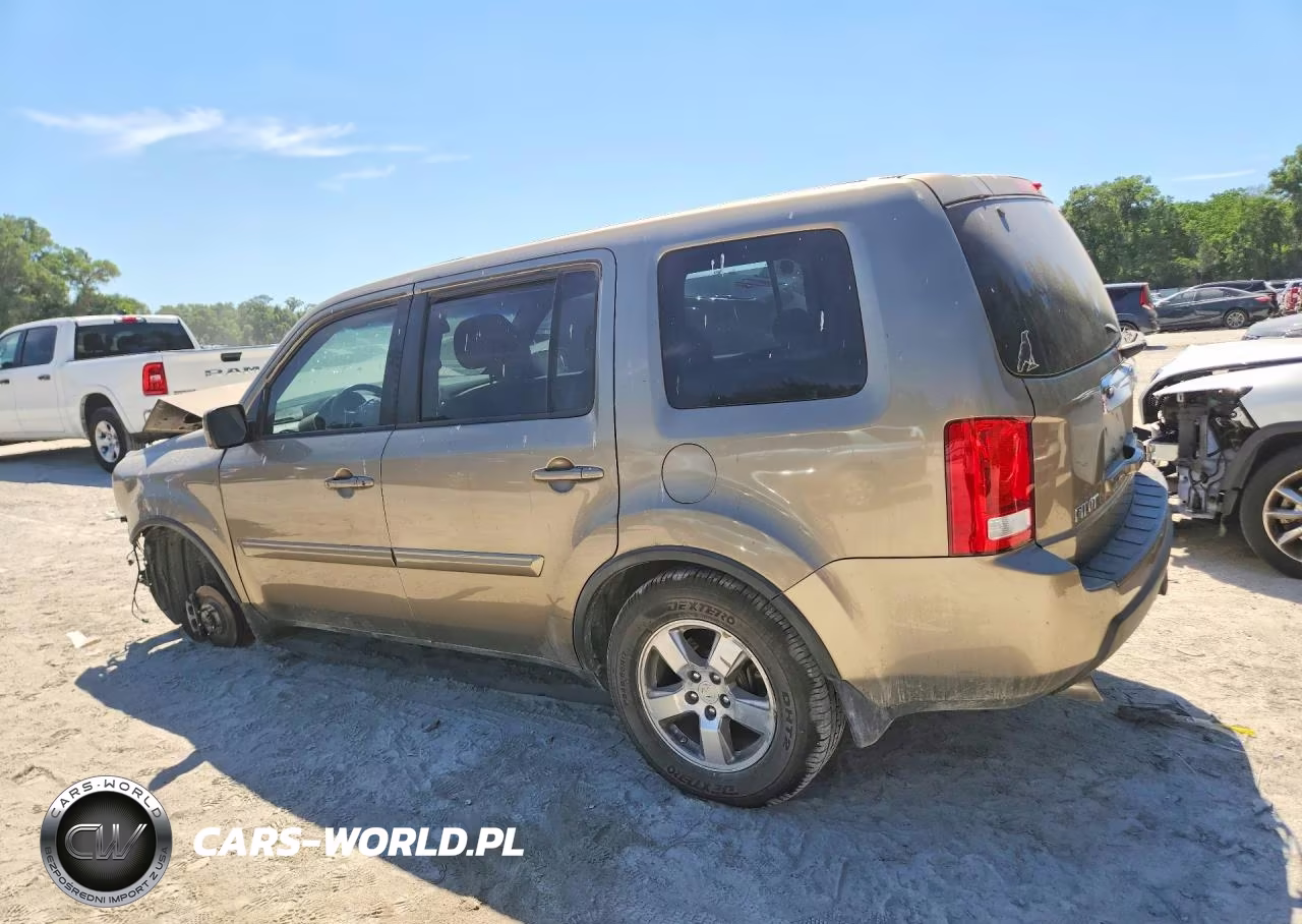 2011 Honda Pilot Exl VIN:5FNYF3H54BB022719 - 2
