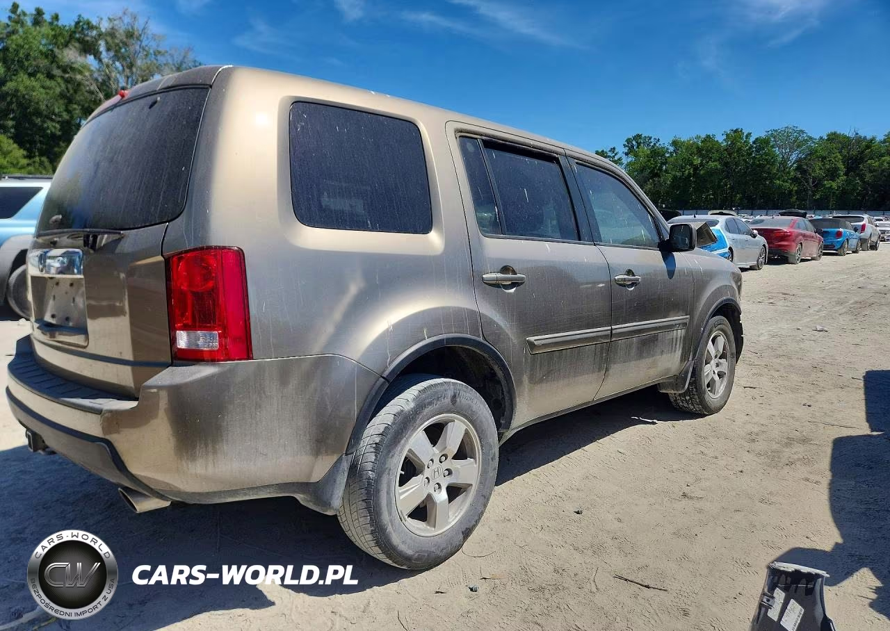 2011 Honda Pilot Exl VIN:5FNYF3H54BB022719 - 3