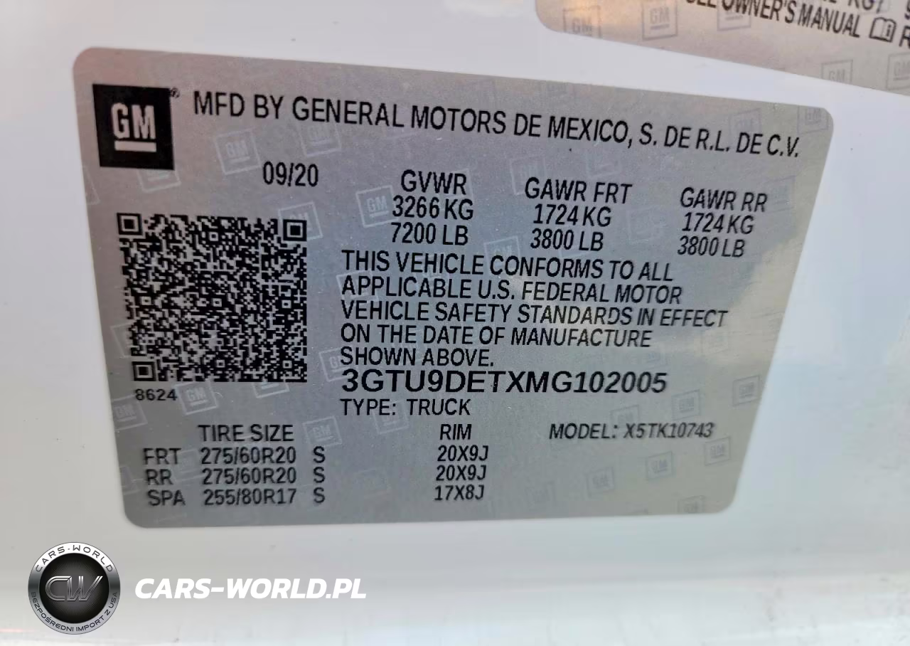 2021 GMC Sierra K1500 Slt VIN:3GTU9DETXMG102005 - 12