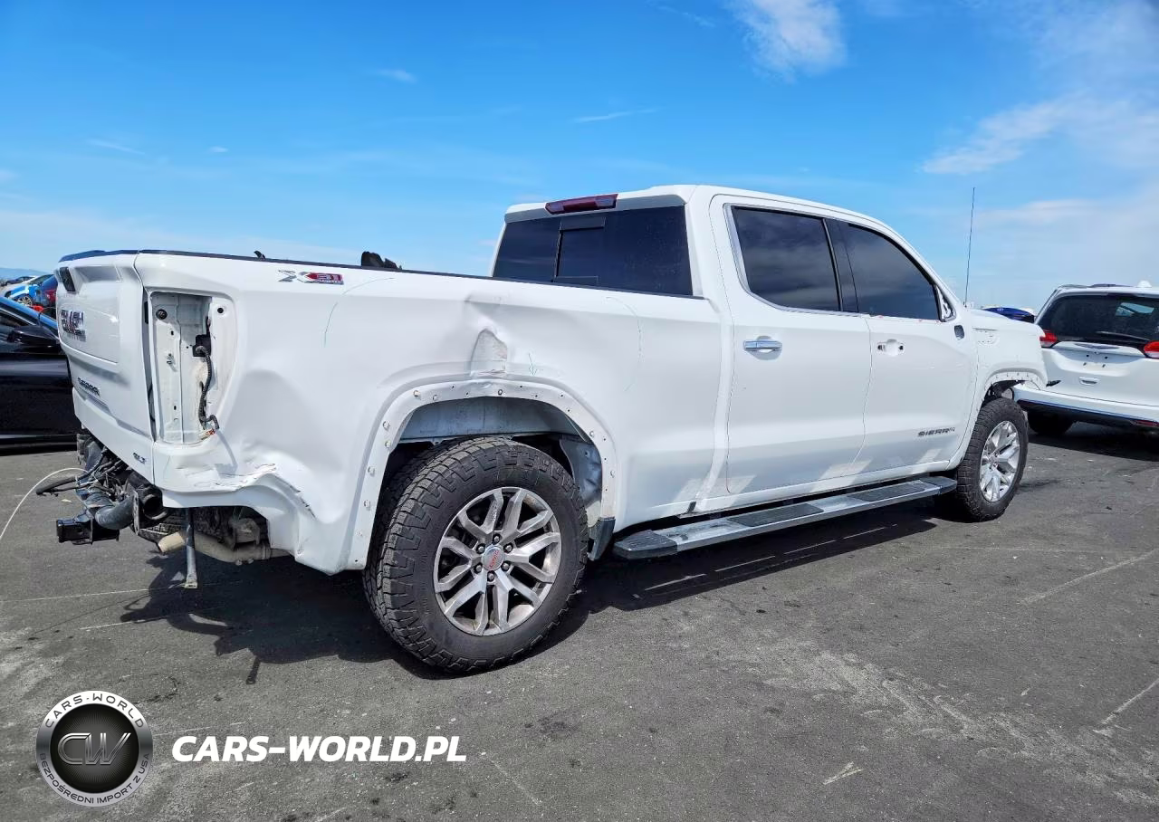 2021 GMC Sierra K1500 Slt VIN:3GTU9DETXMG102005 - 3