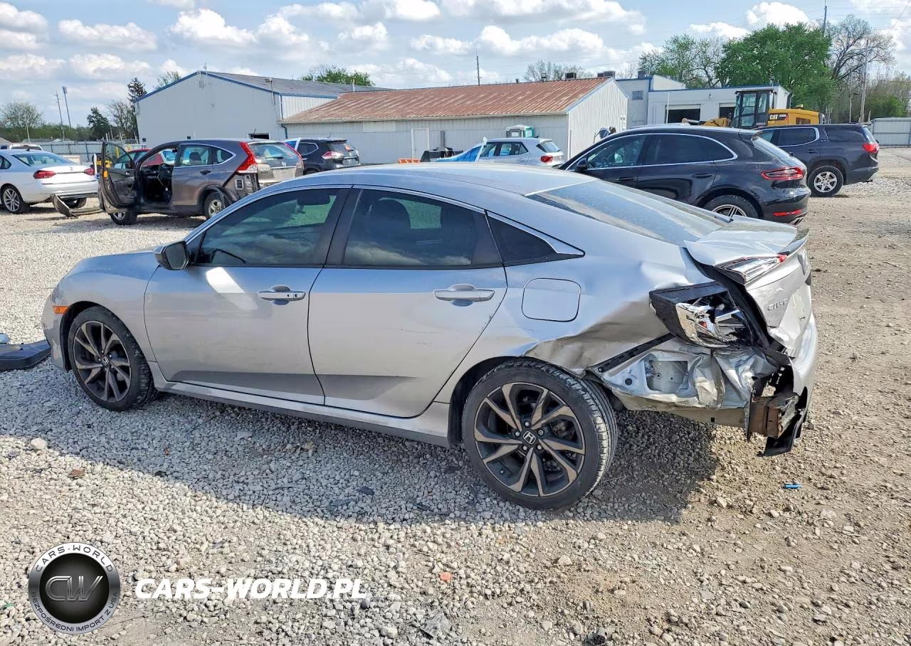 2021 Honda Civic Sport VIN:2HGFC2F81MH553298 - 2