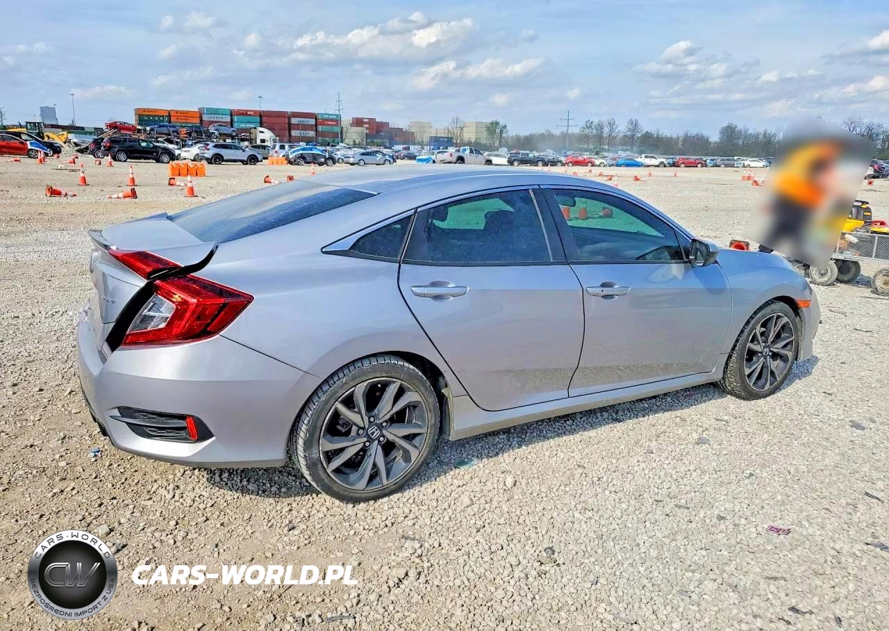 2021 Honda Civic Sport VIN:2HGFC2F81MH553298 - 3