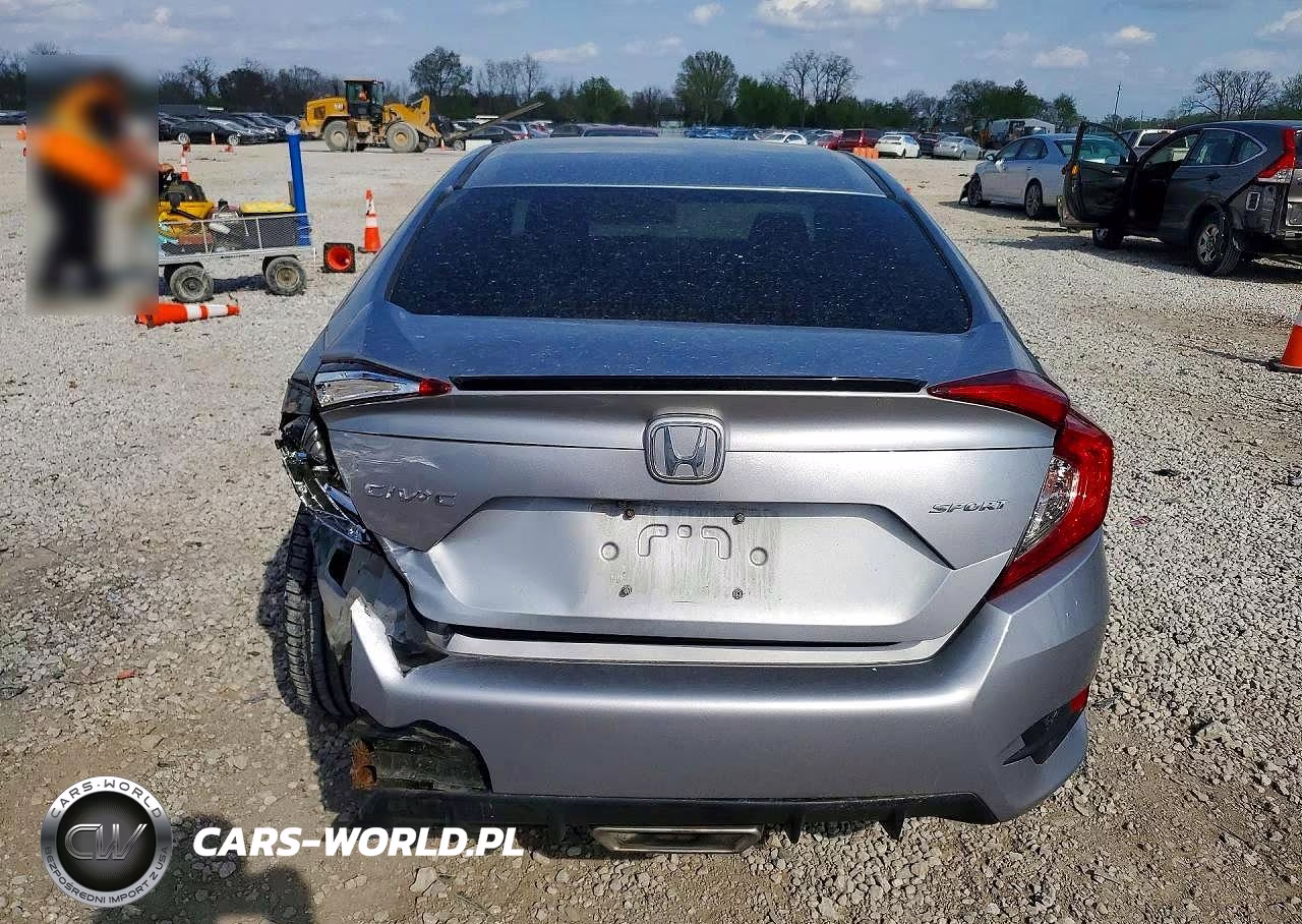 2021 Honda Civic Sport VIN:2HGFC2F81MH553298 - 6