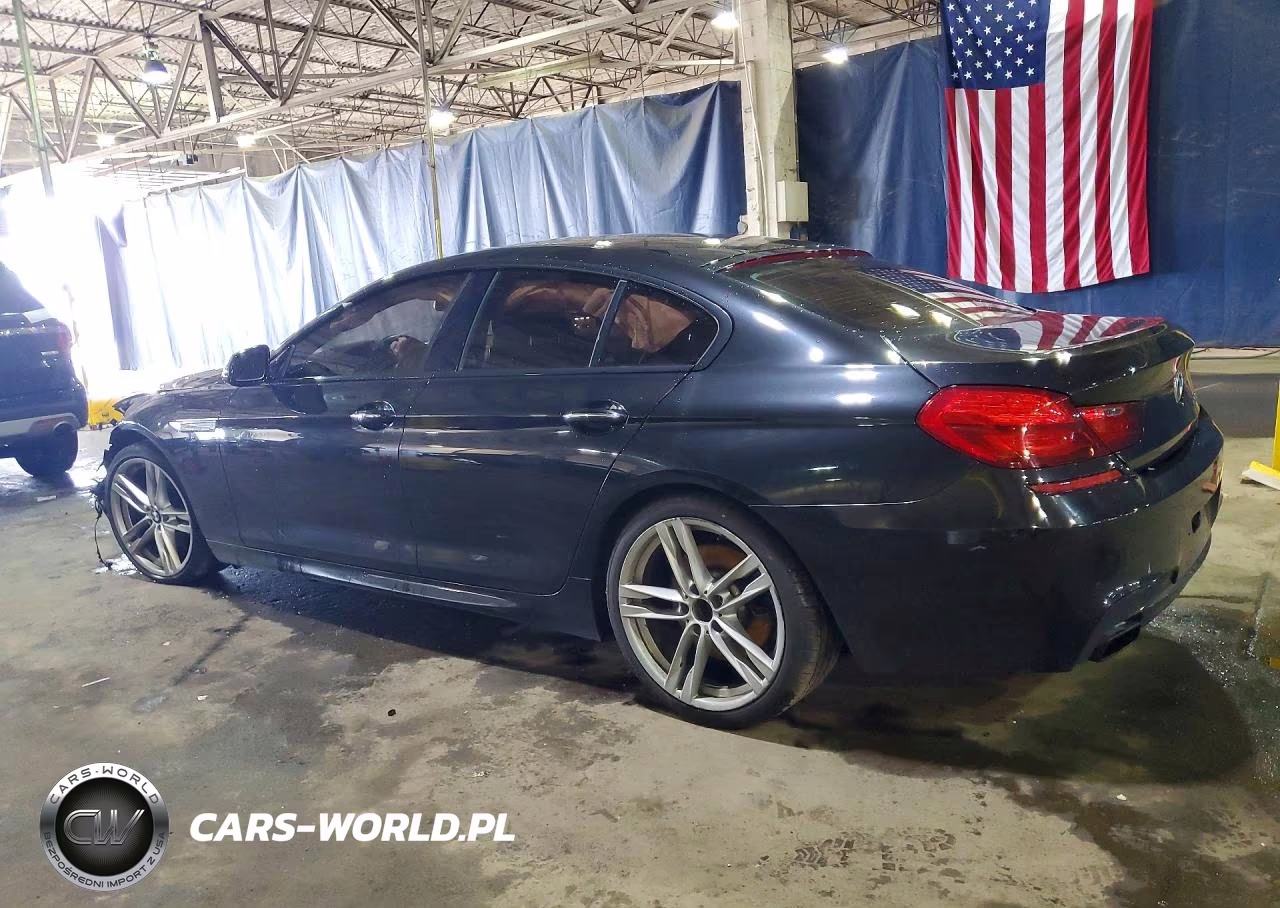 2017 BMW 650 I Gran Coupe VIN:WBA6D4C50HD977668 - 2
