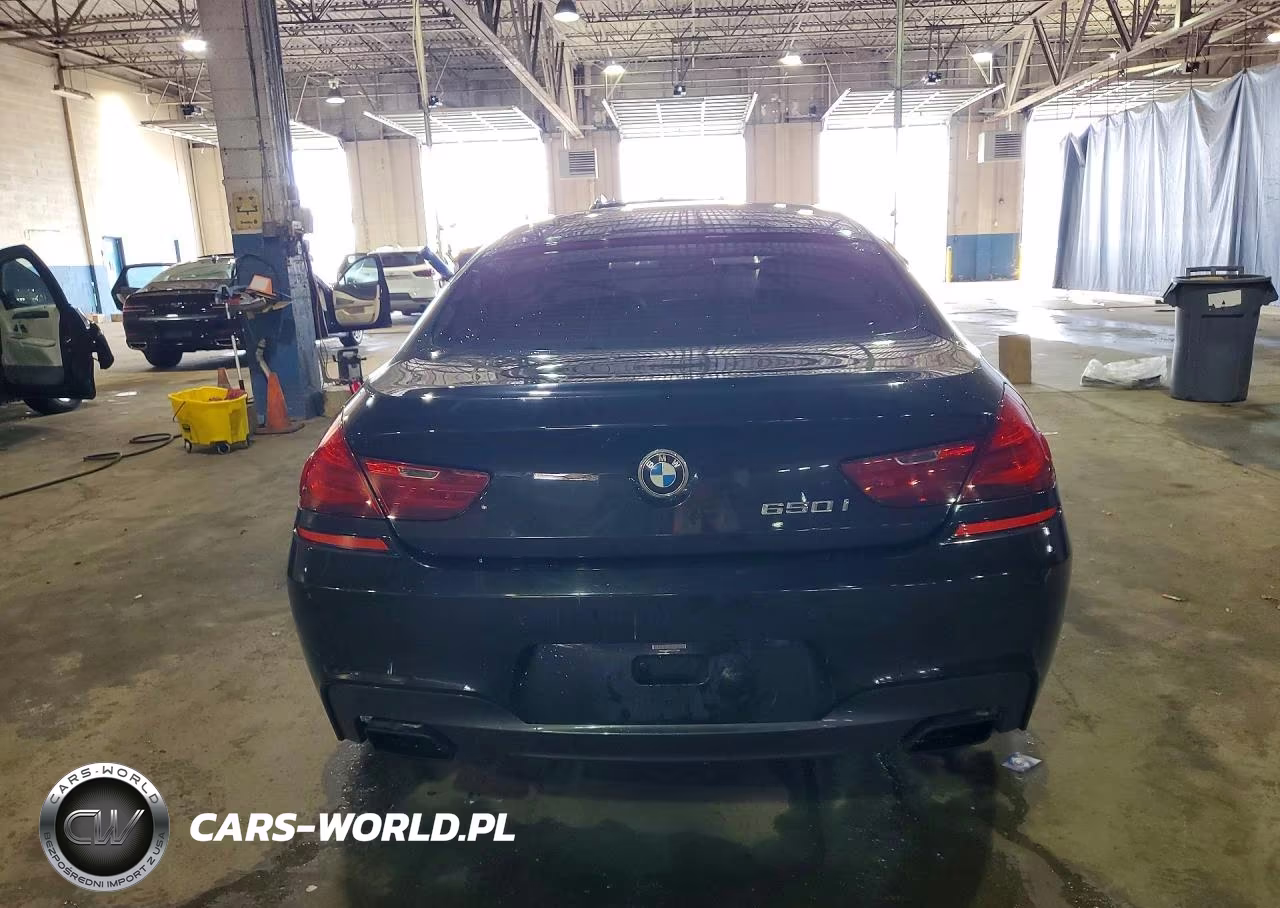 2017 BMW 650 I Gran Coupe VIN:WBA6D4C50HD977668 - 6