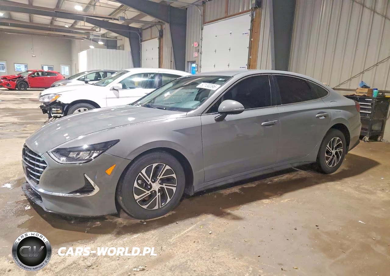 2021 Hyundai Sonata Hybrid Blue