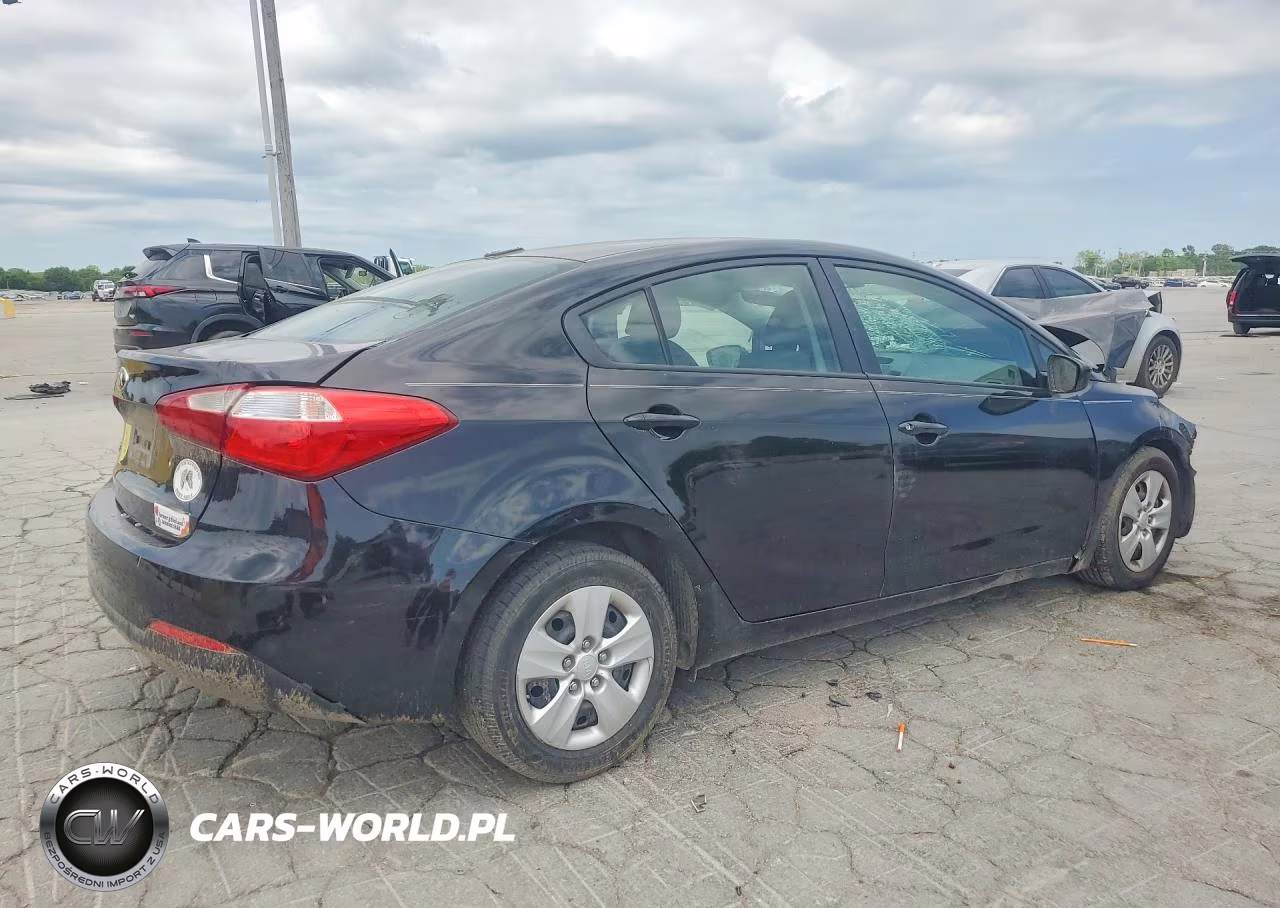 2015 Kia Forte Lx VIN:KNAFK4A65F5303153 - 3