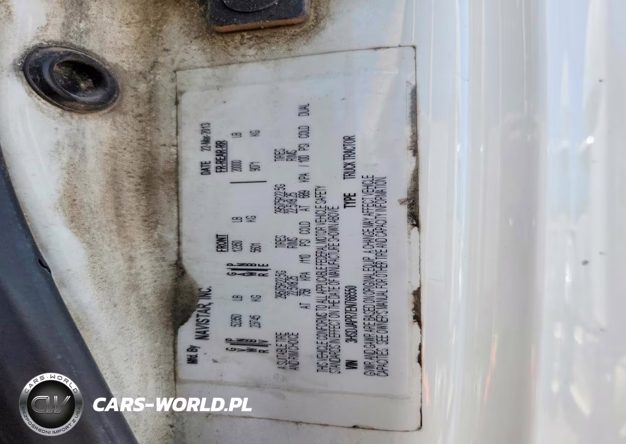 2014 International Prostar Semi Truck VIN:3HSDJAPR7EN766550 - 10