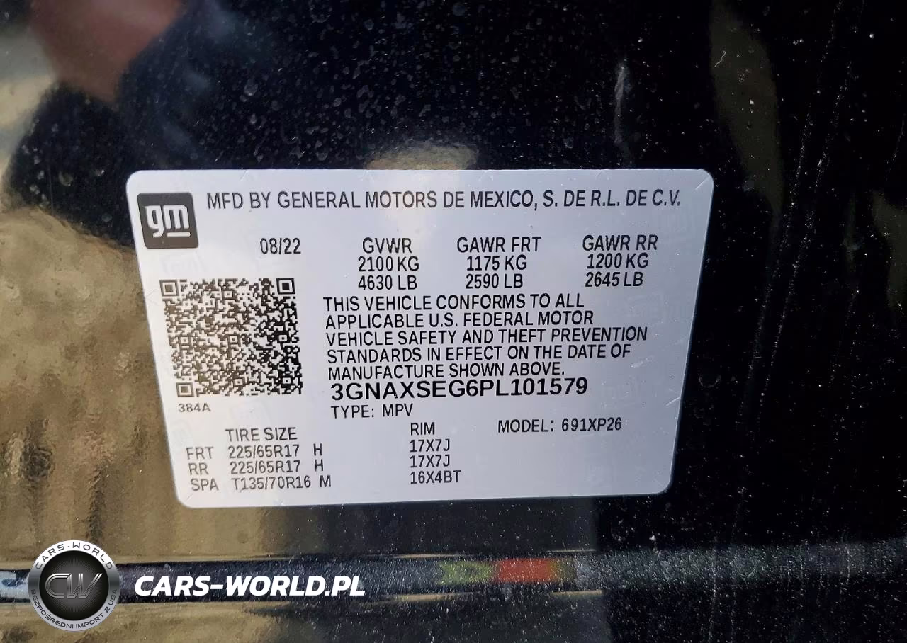 2023 Chevrolet Equinox Ls VIN:3GNAXSEG6PL101579 - 14