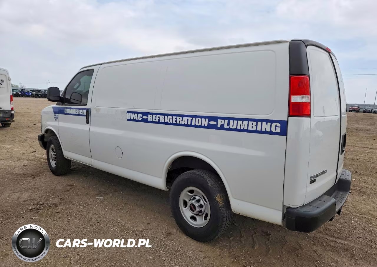 2022 GMC Savana G2500 VIN:1GTW7AFP3N1145308 - 2