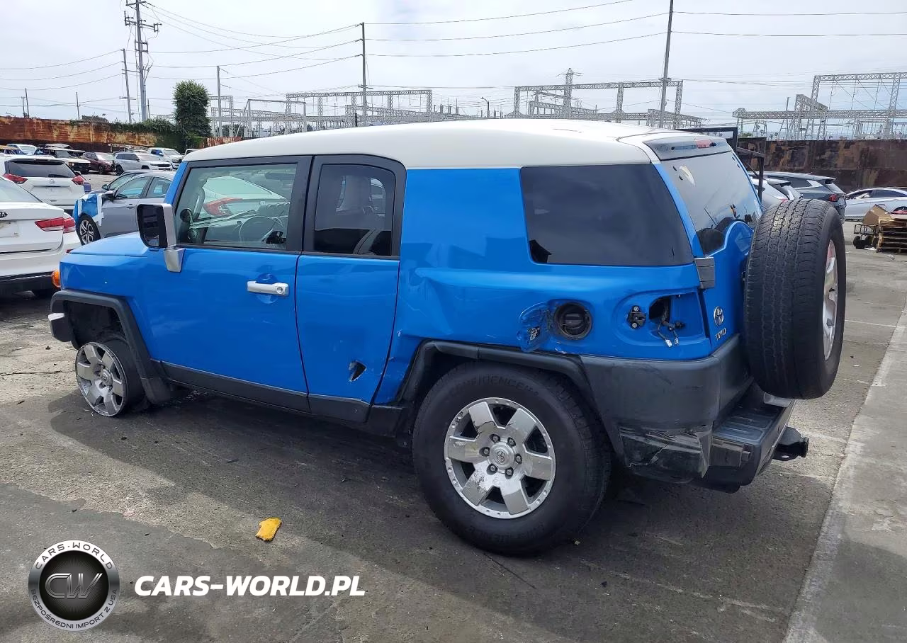 2007 Toyota Fj Cruiser Base VIN:JTEZU11FX70002896 - 2