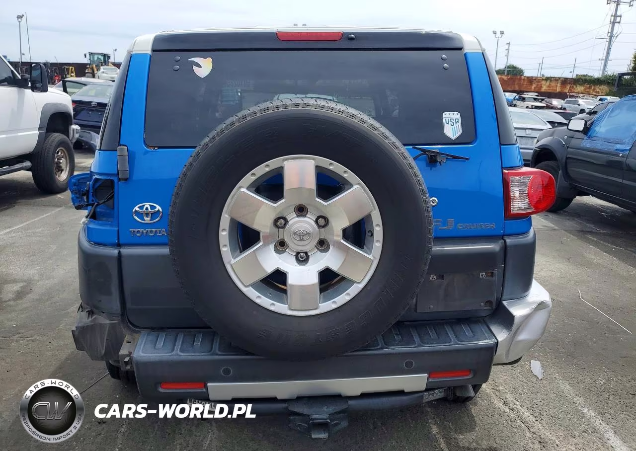 2007 Toyota Fj Cruiser Base VIN:JTEZU11FX70002896 - 6
