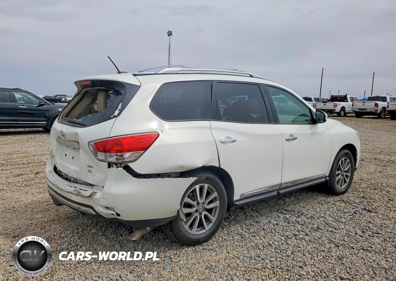 2014 Nissan Pathfinder Sl VIN:5N1AR2MM4EC626851 - 3